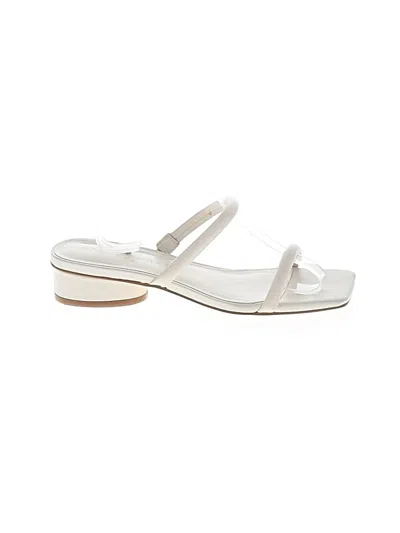Pre-owned Marc Fisher Ltd Sandals In Ivory