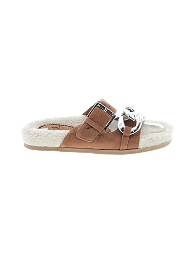Pre-owned Marc Fisher Ltd Sandals In Tan