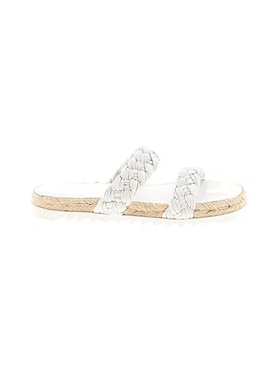Pre-owned Marc Fisher Ltd Sandals In White