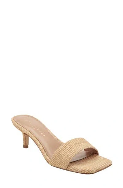 Marc Fisher Ltd Sidnee 3 Woven Sandal In Light Natural