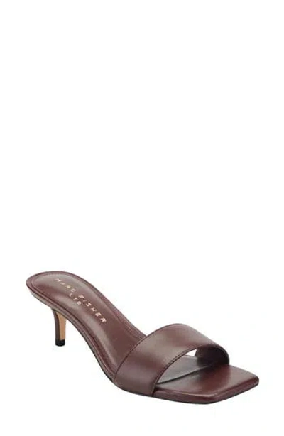 Marc Fisher Ltd Sidnee Sandal In Dark Red