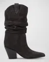 Marc Fisher Ltd Myleea Bootie In Dark Brown