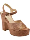 Marc Fisher Ltd Starla Womens Open Toe Block Heel Platform Heels In Multi
