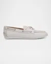 Marc Fisher Ltd Suede Moccasin Boat Loafers In Light Natural