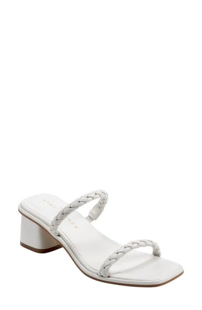 Marc Fisher Ltd Thoral Slide Sandal In Ivory