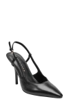Marc Fisher Ltd Torry Slingback Pointed Toe Pump In Black