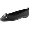 Marc Fisher Ltd Ubet Womens Bow Ballet Flats In Black