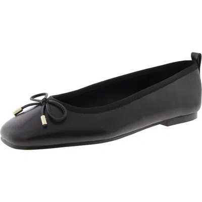 Marc Fisher Ltd Ubet Womens Bow Ballet Flats In Black