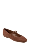 Marc Fisher Ltd Urella Mary Jane Flat In Light Natural