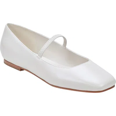 Marc Fisher Ltd Urella Mary Jane Flat In White