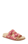 Marc Fisher Ltd Valena Slide Sandal In Pink