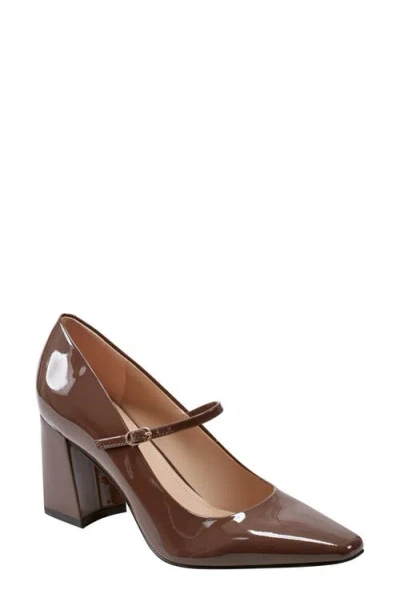 Marc Fisher Ltd Vanderly Mary Jane Pump In Dark Brown