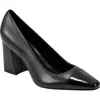 Marc Fisher Ltd Vernie Block Heel Pump In Black