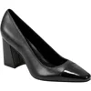 Marc Fisher Ltd Vernie Block Heel Pump In Black