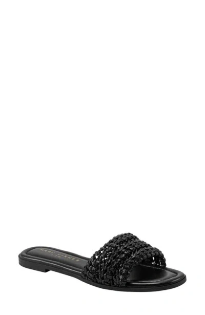 Marc Fisher Ltd Vickee Slide Sandal In Black