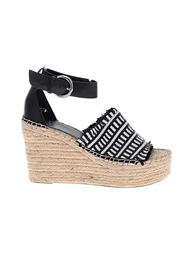 Pre-owned Marc Fisher Ltd Wedges In Black