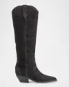 Marc Fisher Ltd Ander Knee High Boot In Dark Blue