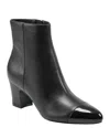 Marc Fisher Ltd Aleea Cap Toe Bootie In Black