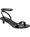 Marc Fisher Ltd Women's Alona Ankle Strap Sandal In Black Patent