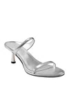 Marc Fisher Ltd Alonde Slide Sandal In Silver