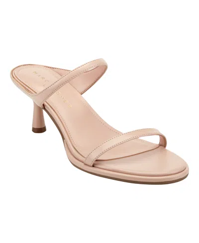 Marc Fisher Ltd Women's Alonde Slip-on Dress Sandals In Brown