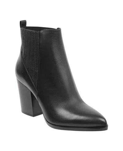MARC FISHER LTD WOMEN'S ALVA DOUBLE GORE DRESS BOOTIES