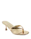 Marc Fisher Ltd Amelea Flip Flop In Gold