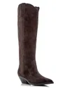 Marc Fisher Ltd Ander Knee High Boot In Dark Brown