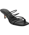 Marc Fisher Ltd Ayelet Strappy Sandal In Black Leather