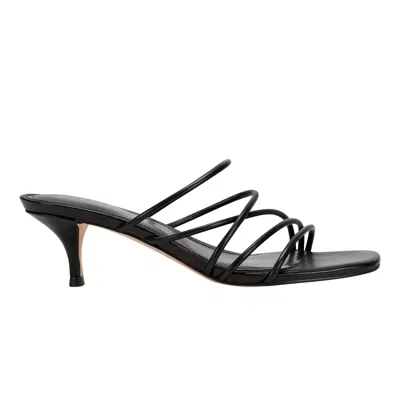 MARC FISHER LTD Women's Banna Strappy Leather Dress Sandal