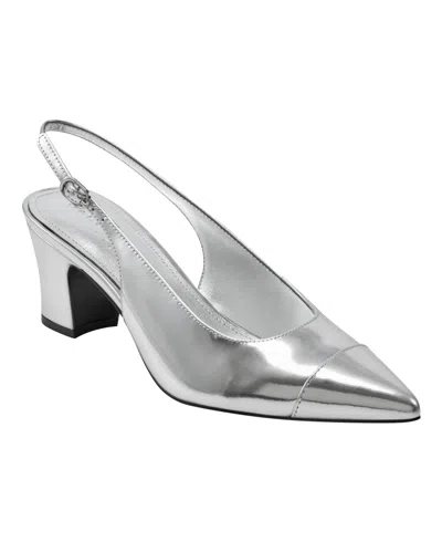 MARC FISHER LTD WOMEN'S BLAKELEY POINTY TOE DRESS SLINGBACK PUMPS