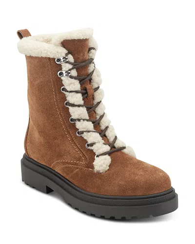 Marc Fisher Ltd Women's Braylee Suede Ankle Boots In Brown