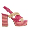 Marc Fisher Ltd Women's Caddy Platform Sandal In Multi