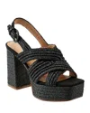 Marc Fisher Ltd Caddy Platform Sandal In Black