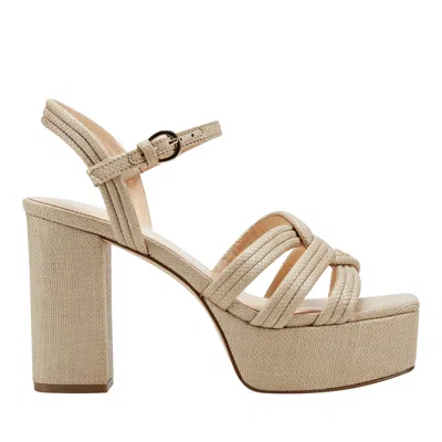 Marc Fisher Ltd Women's Cairo Platform Sandal In Neutral