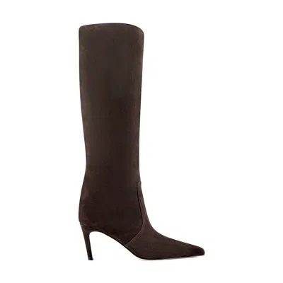 Marc Fisher Ltd Women's Callena Leather Knee High Boot In Brown