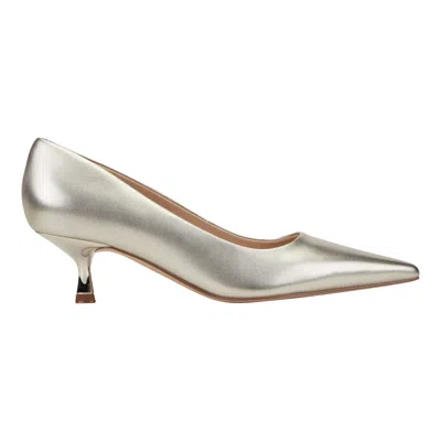 Marc Fisher Ltd Women's Calynna Leather Kitten Heel Pump In Multi