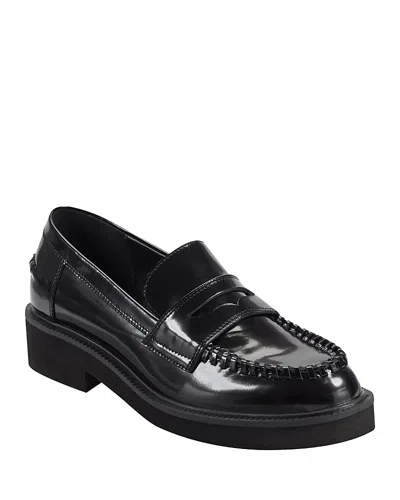 Marc Fisher Ltd Women's Dagman Loafer Flats In Black