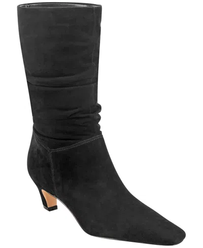 Marc Fisher Ltd Dalores Leather Boot In Black