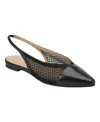 Marc Fisher Ltd Davin Pointed Toe Slingback Flat In Multi