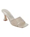 Marc Fisher Ltd Delaney Slide Sandal In Gold