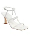 Marc Fisher Ltd Dennie Ankle Strap Sandal In White