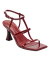 Marc Fisher Ltd Dennie Ankle Strap Sandal In Red