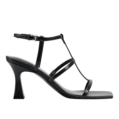 MARC FISHER LTD Women's Dennie Strappy Leather Dress Sandal