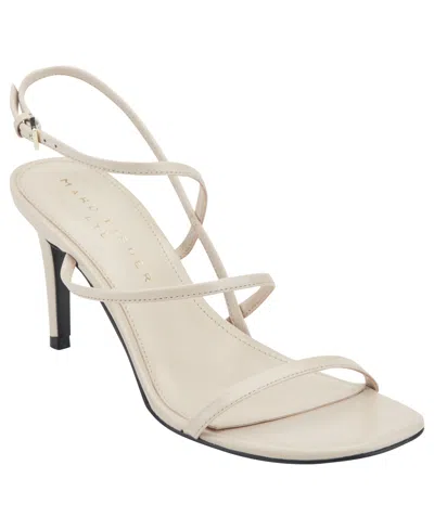 Marc Fisher Ltd Women's Denzi Strappy Stiletto Sandals In Metallic