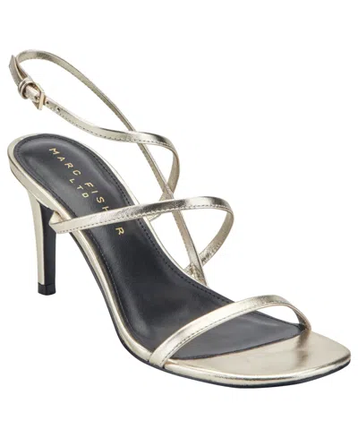 Marc Fisher Ltd Women's Denzi Strappy Stiletto Sandals In White