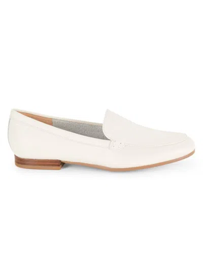 Marc Fisher Ltd Women's Docida Leather Loafers In Ivory