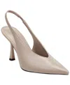 Marc Fisher Ltd Esther Slingback Pointed Toe Pump In Neutral