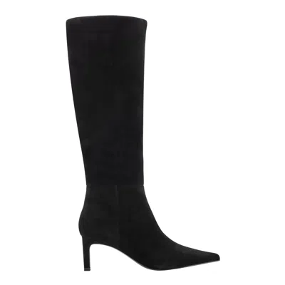 Marc Fisher Ltd Women's Eva Leather Boot In Black