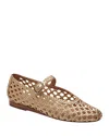 Marc Fisher Ltd Evonna Mary Jane Flat In Gold